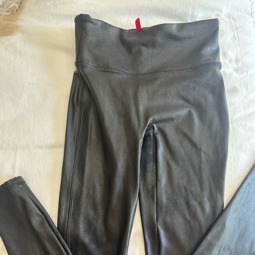 SPANX black leggings, worn 1x Small